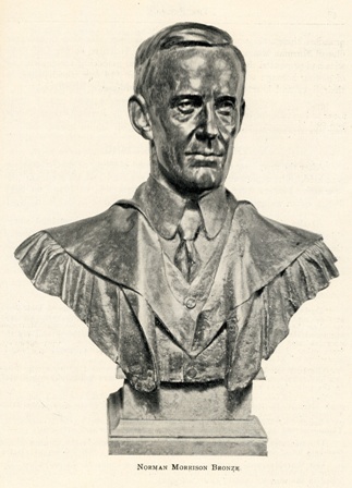 Bust of Charles Norman Morrison by Paul Montford, 1928.
